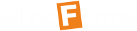 Logo EthnoForms blanc