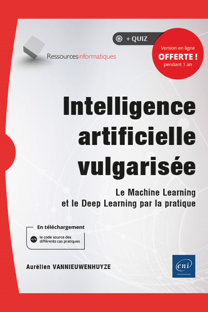 Couverture Intelligence artificielle vulgarisée