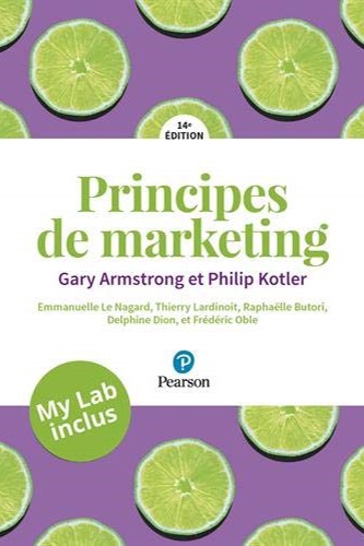 Couverture Principes de Marketing