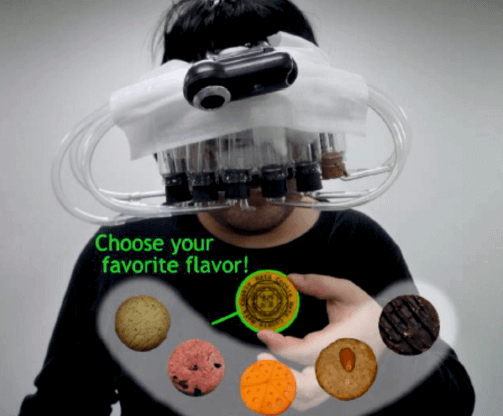 Figure 5 : Technologie olfactive, Meta Cookie+, image utilisée dans Petit, Velasco et Spence (2019). Journal of Interactive Marketing