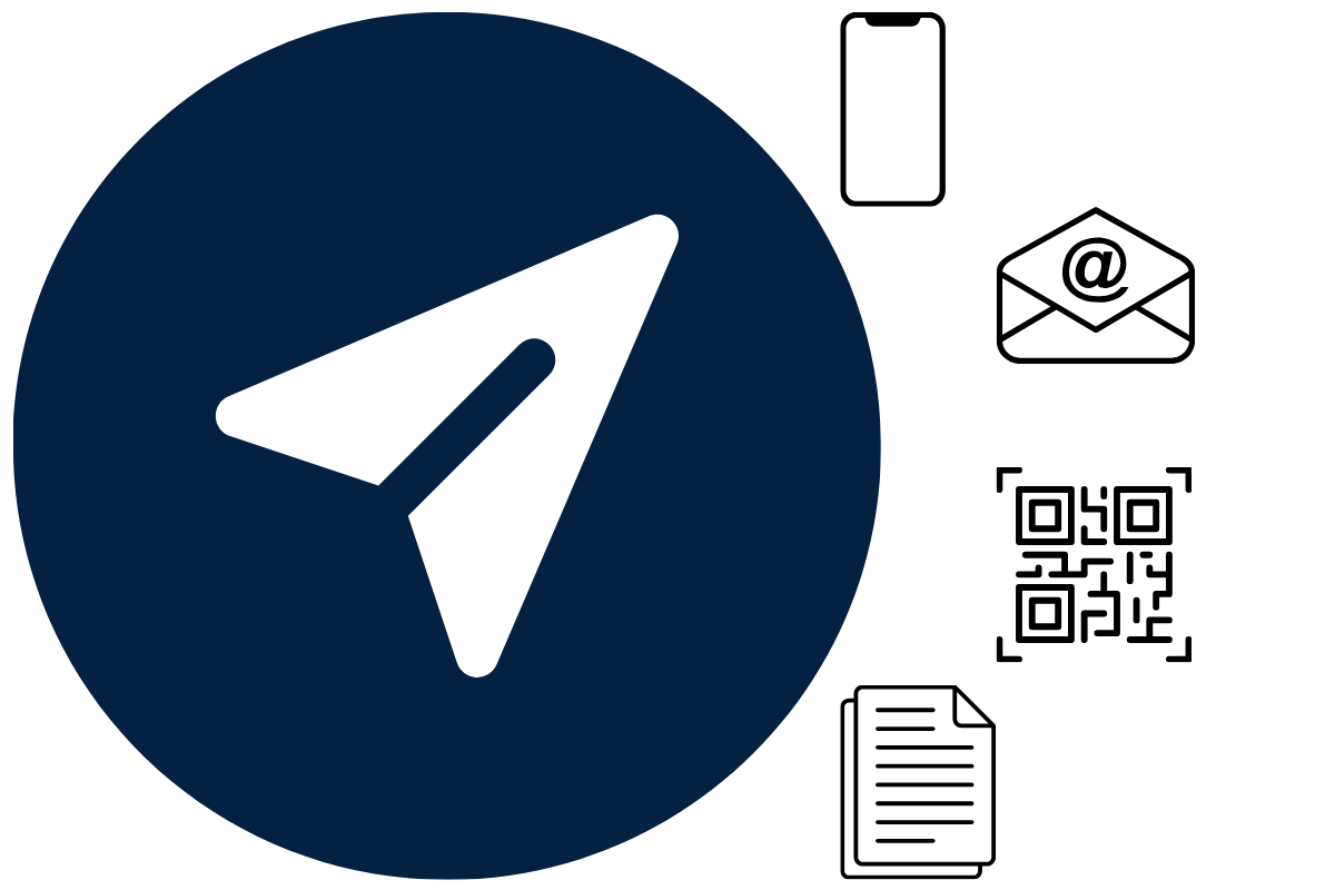 Icône illustrant la participation anonyme à une enquête en ligne.